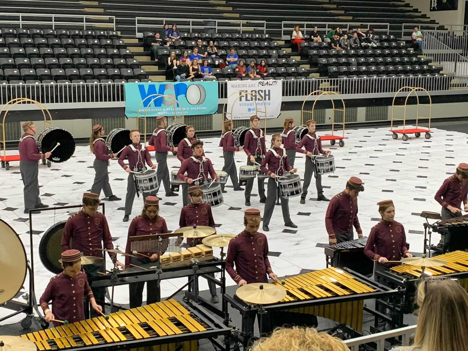 Indoor Percussion WGPO State Runner Up